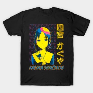 Kaguya Shinomiya Pop Art | IKIGAISEKAI V4 T-Shirt